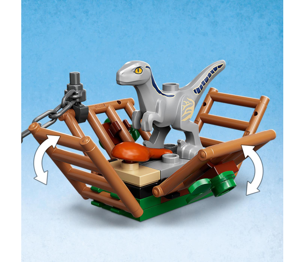 LEGO Jurassic World 76946 Schwytanie welociraptorów Blue i Bety - 1037685 - zdjęcie 5
